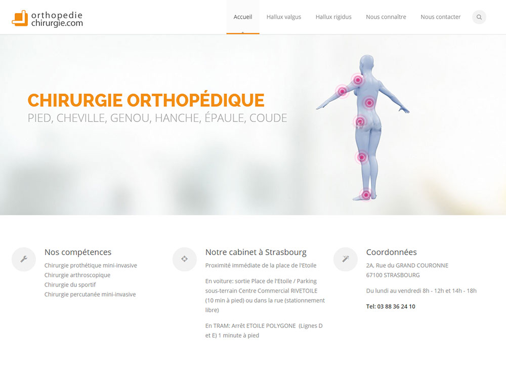site-internet-orthopedie-chirurgie